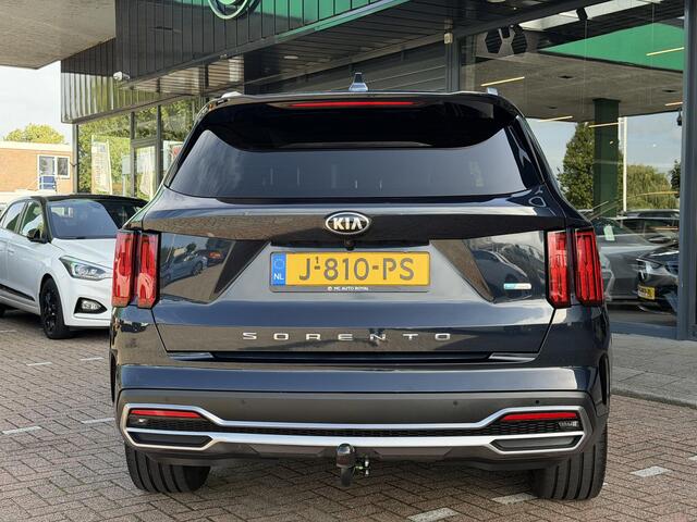 KIA SORENTO 1.6 T-GDI Hybrid 2WD ExecutiveLine 7p. BOSE | LEDER | TREKHAAK | 360 GRADEN CAMERA | ELEKTRISCH VERSTELBARE STOELEN | STOELVERWARMING | STUURVERWARMING | STUURKOELING | PANORAMADAK | NAVIGATIE | LED | DODEHOEK DETECTIE | APPLE CARPLAY / ANDROID AUTO | ADAPTIEVE CRUISECONTROL |