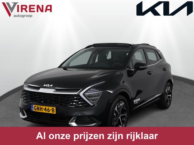 KIA SPORTAGE 1.6 T-GDi MHEV DynamicPlusLine - Elektrisch bedienbare stoelen - Elektrisch glazen panorama-dak - Cruise Control - Fabrieksgarantie tot 10-2031