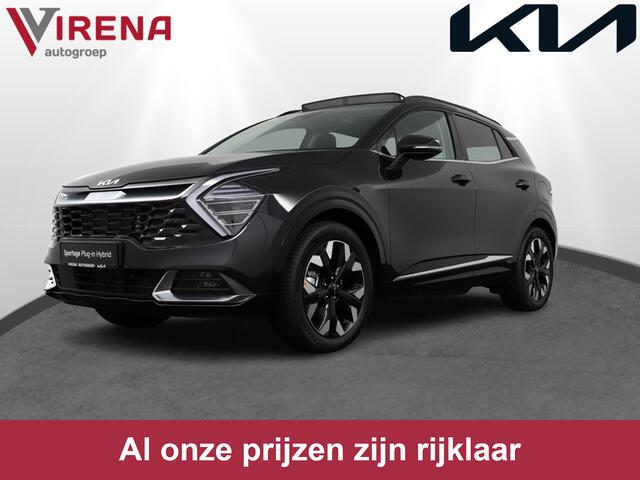 KIA SPORTAGE 1.6 T-GDi Plug-in Hybrid AWD DynamicPlusLine - Direct uit voorraad leverbaar - Stoel-/stuurverwarming - Panoramadak - Navigatie - Fabrieksgarantie tot 10-2031