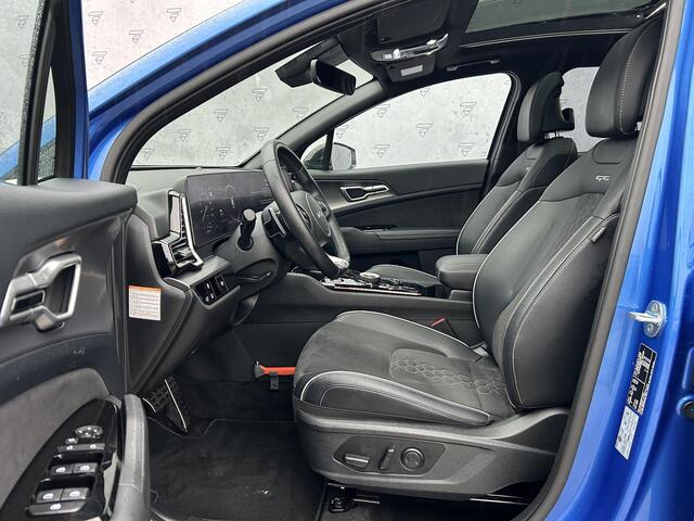 KIA SPORTAGE 1.6 T-GDi Hybrid GT-Line Automaat | Panoramadak | Leder/Alcantara | Camera | Navi | Stuur-/Stoelverwarming | 18" Velgen | Clima | Key-Less | PDC | Cruise | LED |