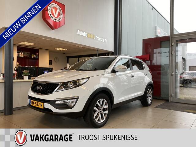 KIA SPORTAGE 1.6 GDI X-treme DynamicLine,Navigatie,Achteruitrijcamera,Voorstoelen&Achterbank Verwarmd,Halfleder/Alcantara,Bluetooth met Spraakbediening,Climate&Cruisecontrol,17 Inch Lmv