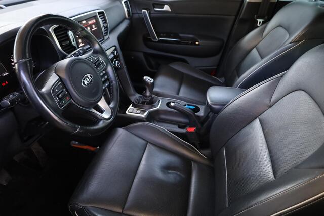 KIA SPORTAGE 1.6 GDI Design Edition CAMERA LEER TREKHAAK-AFN. CARPLAY STUUR+4xSTOELVERW. JBL DAB 2xKEYLESS LMV NAP