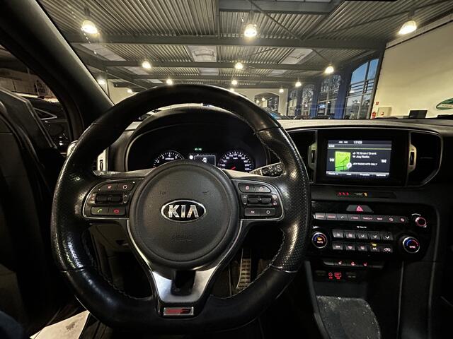 KIA SPORTAGE 1.6 T-GDI 177 pk GT-Line | Trekhaak | Pano | Camera | Navi | Cruise | Stoelverw. | 1900 kg trekgewicht | 1e eig.