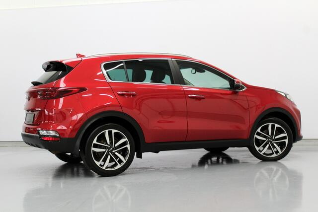 KIA SPORTAGE 1.6 T-GDI 177PK, 1900KG TREKGEWICHT | 19" LM-VELGEN | INCL WINTERSET | DEELS LEER | STOEL/STUUR/BANK VERWARMING