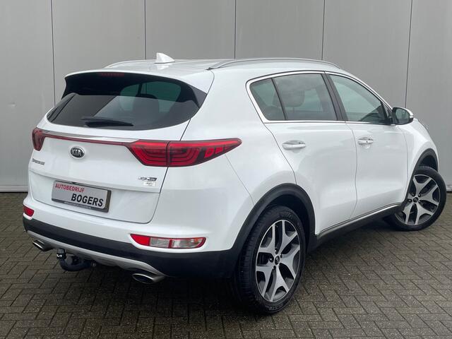 KIA SPORTAGE 1.6 T-GDI GT-Line First Edition Navigatie, Climate Control, Cruise Control, Trekhaak, 19"Lm, Leder