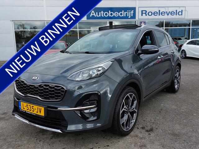 KIA SPORTAGE 1.6 T-GDI 177pk Automaat GT-Line | Navi | Apple Carplay+Android Auto | Clima | Cruise | UBL Sound | Panorama Schuifdak | Led Koplampen | Keyless Entry | Pdc V+A+Camera | Privacy Glass |19''lm