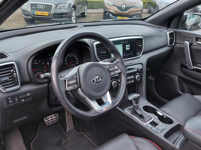 KIA SPORTAGE 1.6 T-GDI 177pk Automaat GT-Line | Navi | Apple Carplay+Android Auto | Clima | Cruise | UBL Sound | Panorama Schuifdak | Led Koplampen | Keyless Entry | Pdc V+A+Camera | Privacy Glass |19''lm