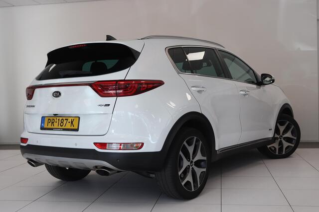 KIA SPORTAGE 1.6 T-GDI 4WD GT-Line Automaat | Camera | Leer | Navigatie | Schuif kanteldak |