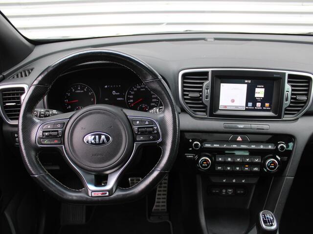 KIA SPORTAGE 1.6 T-GDI GT-Line | Panoramadak | Stuur-/stoelverwarming v+a | 19" LM | Carplay | Camera | Clima | Navi |