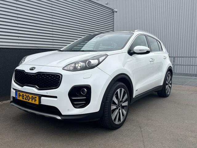 KIA SPORTAGE 1.6 T-GDI 4WD GT-Line Automaat, Schuif/kanteldak, Trekhaak, Lederen bekleding, Navigatie, Stoel- & Stuurwielverwarming, LMV, Dodehoekdetectie, JBL,