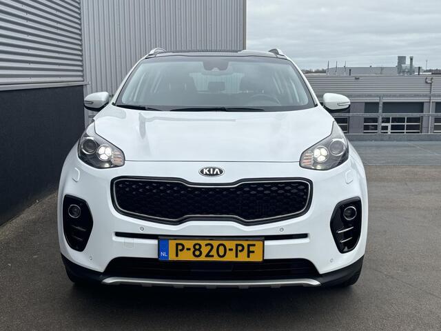 KIA SPORTAGE 1.6 T-GDI 4WD GT-Line Automaat, Schuif/kanteldak, Trekhaak, Lederen bekleding, Navigatie, Stoel- & Stuurwielverwarming, LMV, Dodehoekdetectie, JBL,