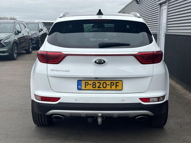 KIA SPORTAGE 1.6 T-GDI 4WD GT-Line Automaat, Schuif/kanteldak, Trekhaak, Lederen bekleding, Navigatie, Stoel- & Stuurwielverwarming, LMV, Dodehoekdetectie, JBL,