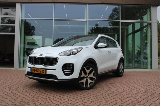 KIA SPORTAGE 1.6 T-GDI 177pk GT-Line Leer Airco Navi Camera Trekhaak 1900kg PDC V+A