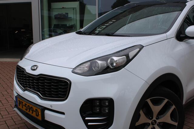 KIA SPORTAGE 1.6 T-GDI 177pk GT-Line Leer Airco Navi Camera Trekhaak 1900kg PDC V+A