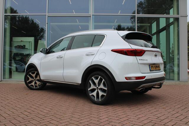 KIA SPORTAGE 1.6 T-GDI 177pk GT-Line Leer Airco Navi Camera Trekhaak 1900kg PDC V+A