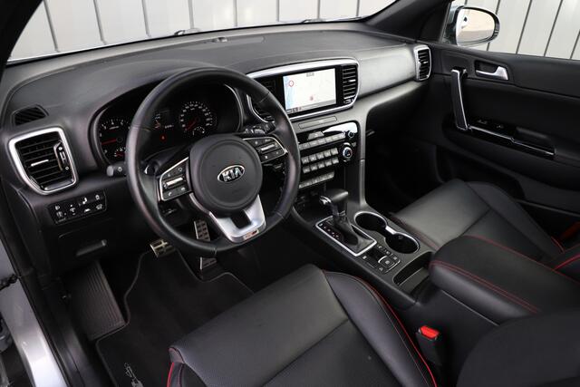 KIA SPORTAGE 1.6 T-GDI GT PlusLine Aut7 | 177PK | Pano | Stoelkoeling/verwarming | Keyles-go | Acc | Led | Stuurwielverw. | Leder | NL-Auto | 2021.