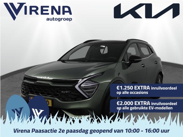 KIA SPORTAGE 1.6 T-GDi Hybrid GT-Line - Adaptief Cruise Control - Schuif/Kanteldak - Stoel/Stuurverwarming - Fabrieksgarantie tot 2031