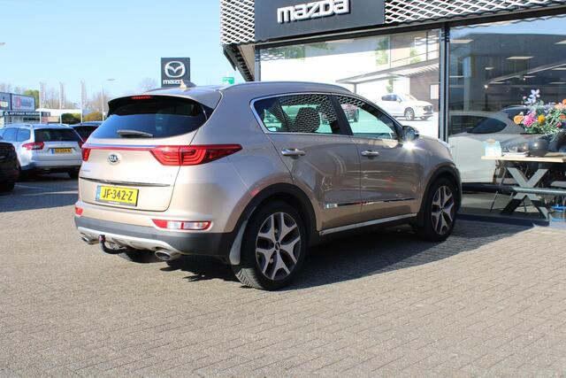 KIA SPORTAGE 1.6 T-GDI GT-Line First Edition Trekhaak, Leder, Cruise, Bluetooth, Camera, Clima, LMV 19 Inch