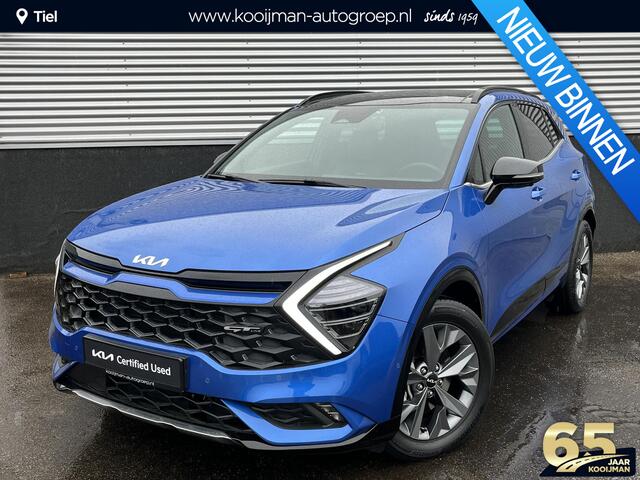 KIA SPORTAGE 1.6 T-GDi Hybrid GT-PlusLine Schuif/kanteldak, Navigatie, Seat memory, Herman/Kardon, Stoelkoeling & Stoelverwarming, LMV, 360" Camera