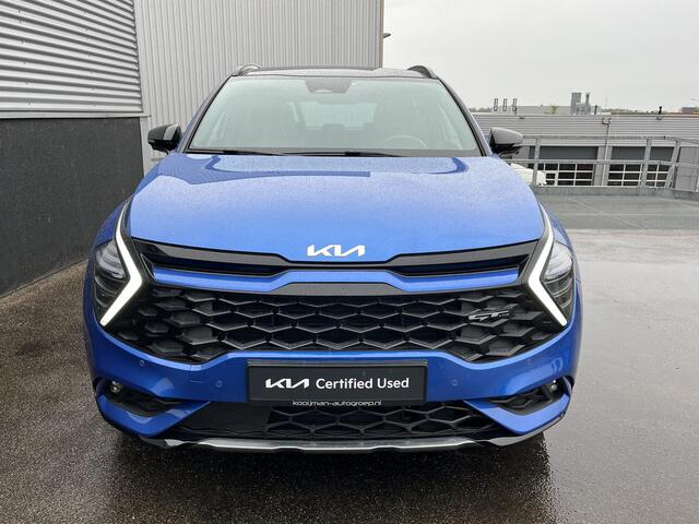 KIA SPORTAGE 1.6 T-GDi Hybrid GT-PlusLine Schuif/kanteldak, Navigatie, Seat memory, Herman/Kardon, Stoelkoeling & Stoelverwarming, LMV, 360" Camera