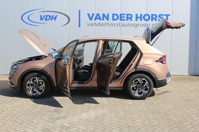 KIA SPORTAGE 1.6-150pk T-GDi MHEV ComfortLine. Keurig nette Kia, trekgewicht 1.650kg ! Trekhaak, metallic lak, LM wielen,