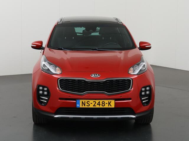 KIA SPORTAGE 1.6 T-GDI GT-Line | Trekhaak | Panoramadak | Lederen Bekleding | Stoel/Stuurwielverwarming | Keyless | Navigatie | Parkeercamera