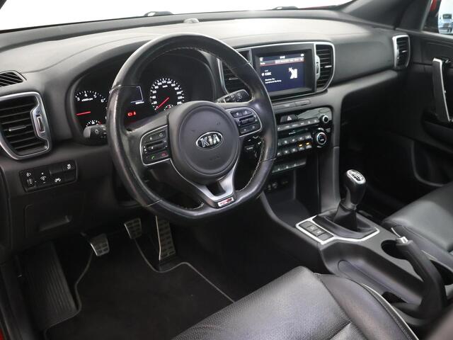 KIA SPORTAGE 1.6 T-GDI GT-Line | Trekhaak | Panoramadak | Lederen Bekleding | Stoel/Stuurwielverwarming | Keyless | Navigatie | Parkeercamera