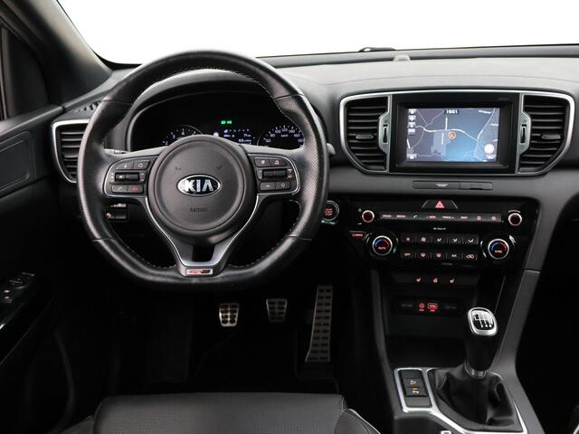 KIA SPORTAGE 1.6 T-GDI 177 PK GT-LINE *23.136 KM* ORIG. NL + PANORAMA | LEDER | CAMERA | STOELVERW. | 19 INCH