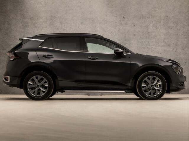 KIA SPORTAGE 1.6 T-GDi Hybrid GT-Line 230Pk Automaat (PANORAMADAK, APPLE CARPLAY, GROOT NAVI, VIRTUAL COCKPIT, ADAPTIVE CRUISE, LEDER/ALCANTARA, ELEK SPORTSTOELEN, STUUR/STOELVERWARMING, SFEERVERLICHTING, KEYLESS, ZWART HEMEL, NI