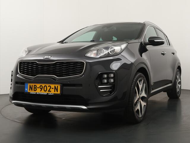 KIA SPORTAGE 1.6 T-GDI 4WD GT-Line Automaat! - Climate Control - Cruise Control - Navigatie - Stoel/Stuur Verwarming - Leder - Lichtmetalen Velgen - Bovag Garantie