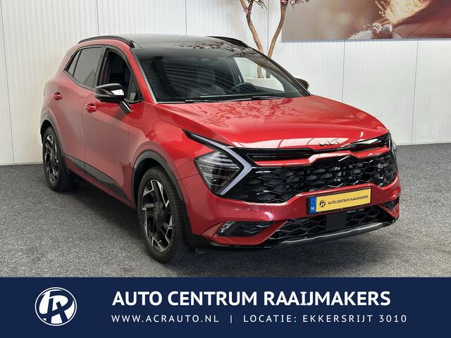KIA SPORTAGE 1.6 T-GDi HYBRID GT-PLUSLINE LEDER NAVIGATIE PANORAMA SCHUIF/KANTELDAK ADAPTIVE CRUISE CONTROL APPLE CARPLAY/ANDROID ACHTERUITRIJCAMERA ZEER MOOI !! 3010