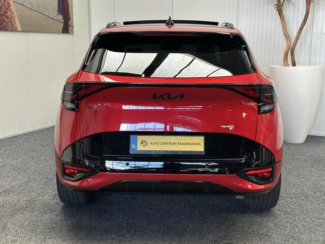 KIA SPORTAGE 1.6 T-GDi HYBRID GT-PLUSLINE LEDER NAVIGATIE PANORAMA SCHUIF/KANTELDAK ADAPTIVE CRUISE CONTROL APPLE CARPLAY/ANDROID ACHTERUITRIJCAMERA ZEER MOOI !! 3010