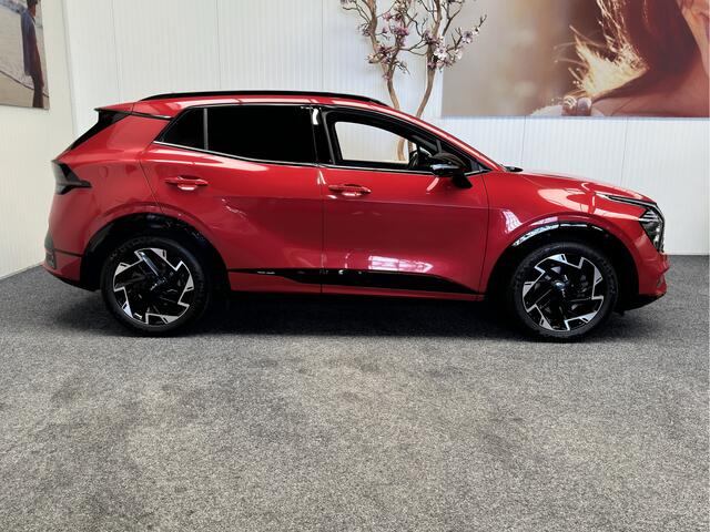 KIA SPORTAGE 1.6 T-GDi HYBRID GT-PLUSLINE LEDER NAVIGATIE PANORAMA SCHUIF/KANTELDAK ADAPTIVE CRUISE CONTROL APPLE CARPLAY/ANDROID ACHTERUITRIJCAMERA ZEER MOOI !! 3010