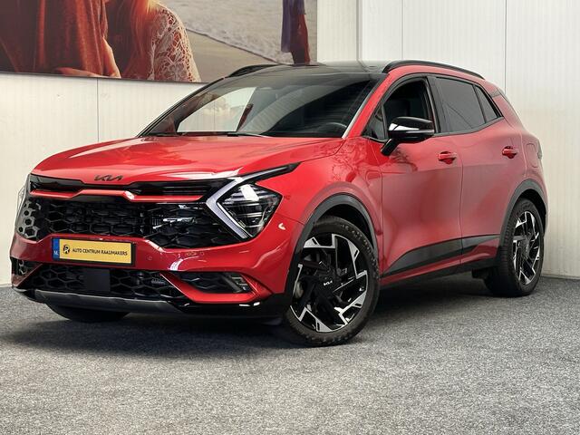 KIA SPORTAGE 1.6 T-GDi HYBRID GT-PLUSLINE LEDER NAVIGATIE PANORAMA SCHUIF/KANTELDAK ADAPTIVE CRUISE CONTROL APPLE CARPLAY/ANDROID ACHTERUITRIJCAMERA ZEER MOOI !! 3010