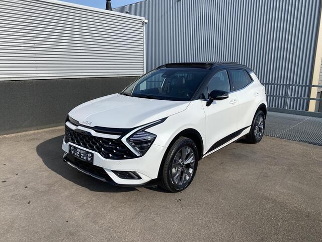KIA SPORTAGE 1.6 T-GDi Hybrid GT-Line Schuif-/kantel dak, Stoel- & stuurwielverwarming, Dodehoekdetectie, Parkeersensoren voor + achter, Leder/alcantara, LED