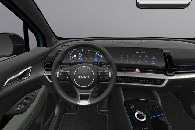 KIA SPORTAGE 1.6 T-GDi Hybrid Dark Edition - Direct uit voorraad leverbaar - Experience Green