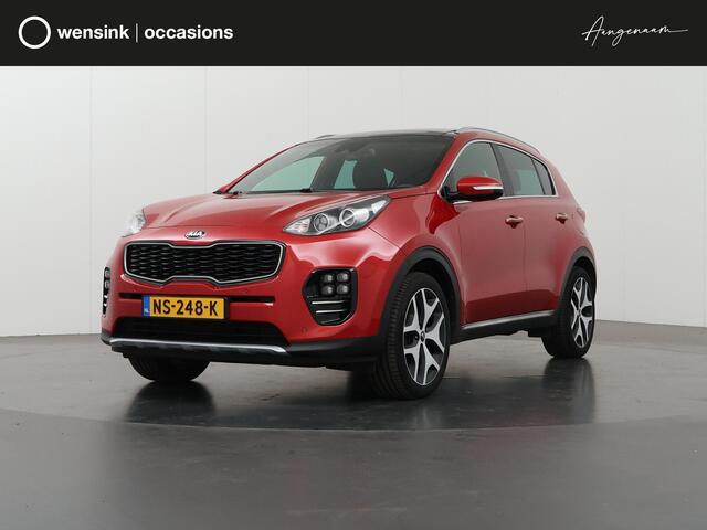 KIA SPORTAGE 1.6 T-GDI GT-Line | Trekhaak | Panoramadak | Lederen Bekleding | Stoel/Stuurwielverwarming | Keyless | Navigatie | Parkeercamera