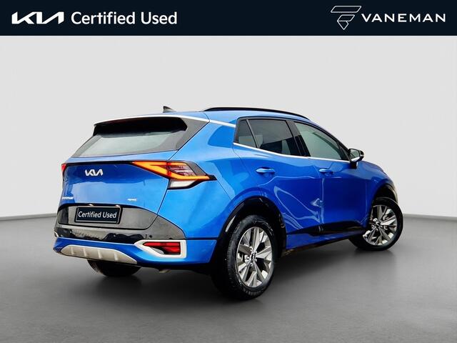 KIA SPORTAGE 1.6 T-GDi Hybrid GT-Line Automaat | Panoramadak | Leder/Alcantara | Camera | Navi | Stuur-/Stoelverwarming | 18" Velgen | Clima | Key-Less | PDC | Cruise | LED |