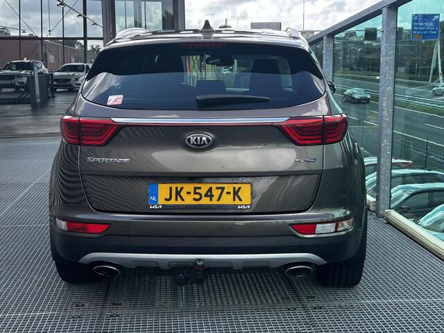 KIA SPORTAGE 1.6 T-GDI 4WD GT-Line First Edition 1e eigenaar Automaat, Lederen bekleding, cruise control, Climate Control verwarmde voorstoelen, Extra getint glas, Trekhaak, Keyless 19 inch velgen. volledig Kia dealer onderhouden