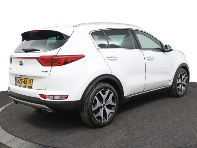 KIA SPORTAGE 1.6 T-GDI 4WD GT-Line PlusLine Airco - Cruise Control - Climate Control - Dodehoek Detectie - Lederen Bekleding - Navigatie - Stoel/Stuur Verwarming - 12 Maanden BOVAG Garantie