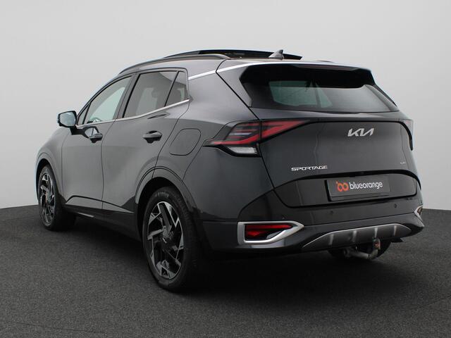 KIA SPORTAGE 1.6 T-GDi Hybrid GT-PlusLine 230PK Aut. Pano-Schuifdak, 360gr. Camera, Dodehoekcamera's, Stoel-Stuurverwarming, Stoelkoeling, Elektr. Achterklep, Memorystoel, Trekhaak, 19" LM Velgen, Adaptieve Cruise Control