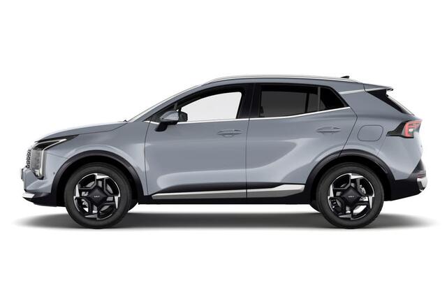 KIA SPORTAGE 1.6 T-GDi Hybrid DynamicPlusLine - Direct uit voorraad leverbaar - LUNAR SILVER