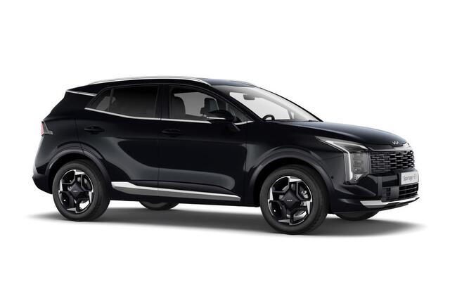 KIA SPORTAGE 1.6 T-GDi Hybrid DynamicLine - Direct uit voorraad leverbaar - PEARL BLACK