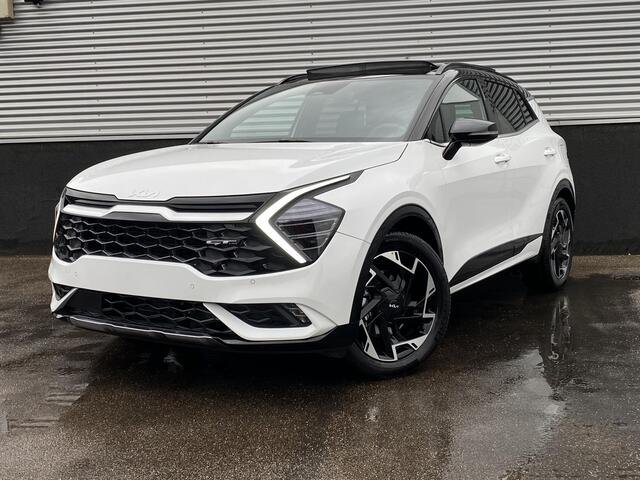KIA SPORTAGE 1.6 T-GDi Plug-in Hybrid AWD GT-Line NIEUW GEREGISTREERD VOORDEEL! Elektrisch schuif-/kanteldak, Stoel- & Stuurwiel verwarmd, Dodehoekdetectie,