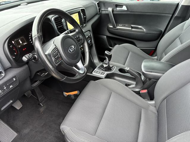 KIA SPORTAGE 1.6 GDI First Edition ECC-Airco | Cr.Control | Navi| Camera | BT | USB | 17"LMV | Trekhaak | Tot 10Jr. Kia-Garantie