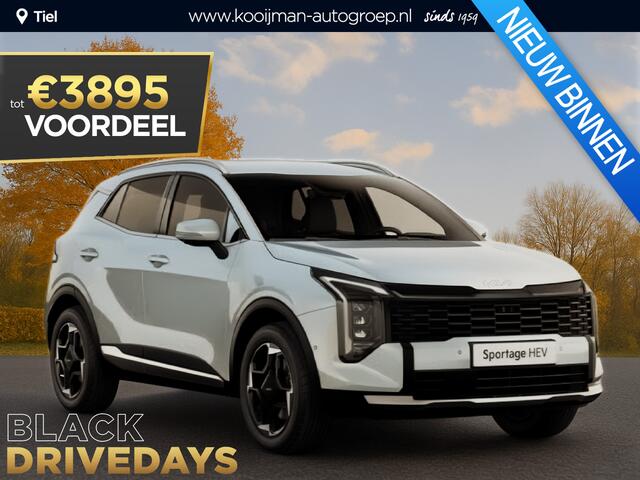 KIA SPORTAGE 1.6 T-GDi Hybrid ComfortLine ¤38.900,- RIJKLAAR! Nu ¤3.895,- voordeel! Nu extra scherp geprijsd!