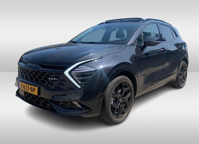 KIA SPORTAGE 1.6 T-GDi Hybrid GT-PlusLine / Trekhaak / Panoramadak / 360Camera / Leder / Matrix LED / Keyless / 18'' / CarPlay / Harman Kardon / Stoelventilatie / Stoelverwarming 4x / Dodehoek / DAB / ACC