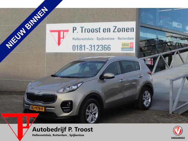 KIA SPORTAGE 1.6 GDI DynamicLine Afn.Trekhaak/Navigatie/Achteruitrijcamera/Bluetooth/Licht metalen velgen/Climate control/Cruise control