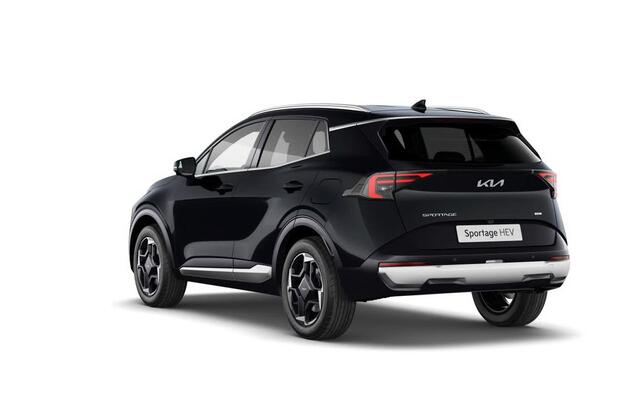 KIA SPORTAGE 1.6 T-GDi Hybrid DynamicLine - Direct uit voorraad leverbaar - PEARL BLACK