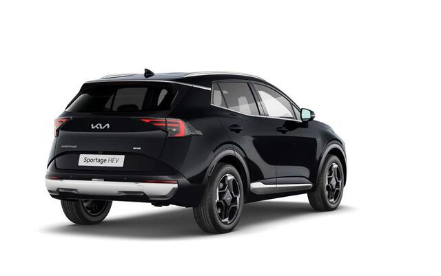 KIA SPORTAGE 1.6 T-GDi Hybrid DynamicLine - Direct uit voorraad leverbaar - PEARL BLACK